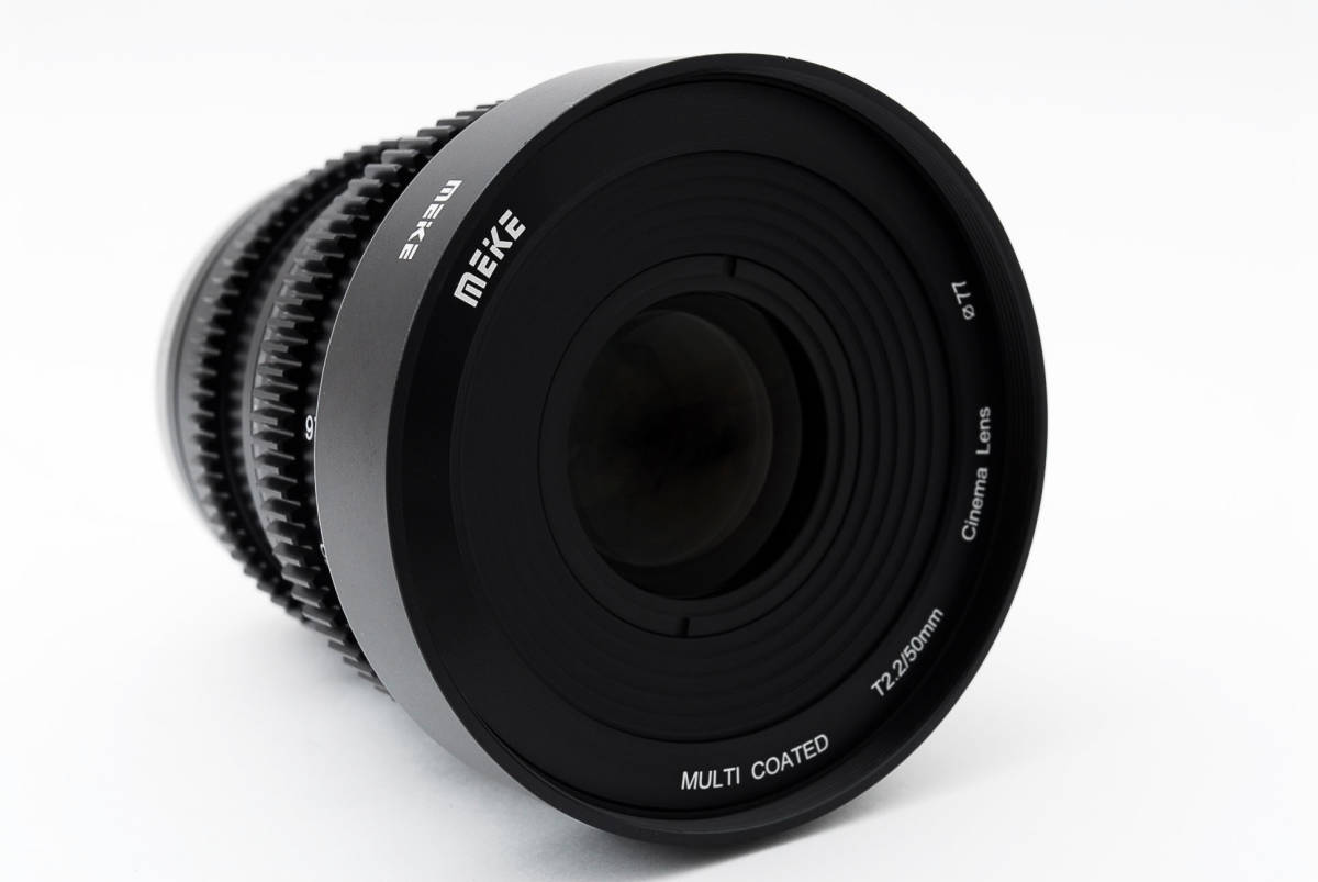 ☆緊急セール☆【ほぼ新品・箱付き】Meike 50mm T2.2マニュアル