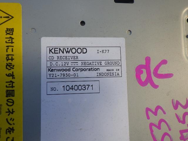 【KAP】148533 ＣＤプレーヤー KENWOOD I-K77_画像2