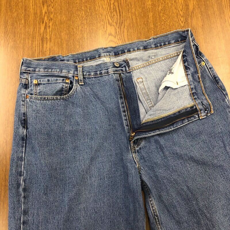 【EE015】Levi's 550 W42 L32 大きいサイズ ビッグサイズ ジーンズ ジーパン デニムパンツ メンズブランド古着 リーバイス550 送料無料_画像4