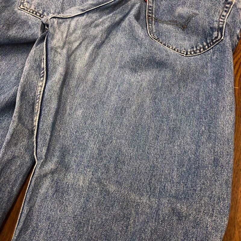 [EE103]Levi\'s 550 W40 L34 large size big size jeans ji- bread Denim pants men's brand old clothes Levi's 550 free shipping 