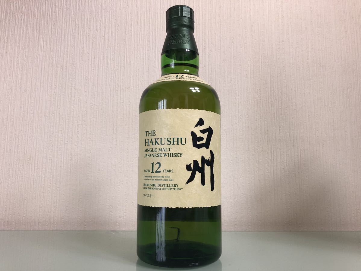 サントリー 白州12年 700ml 箱付き シングルモルトウイスキー 43% 未開