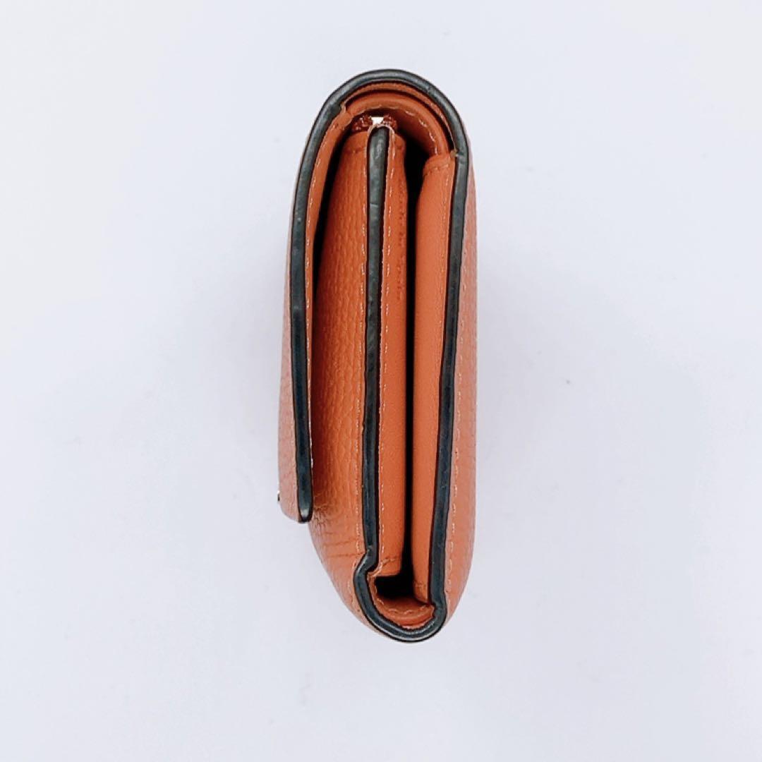 美品】ロエベ レザー アナグラム スモール バーティカル ウォレット 三
