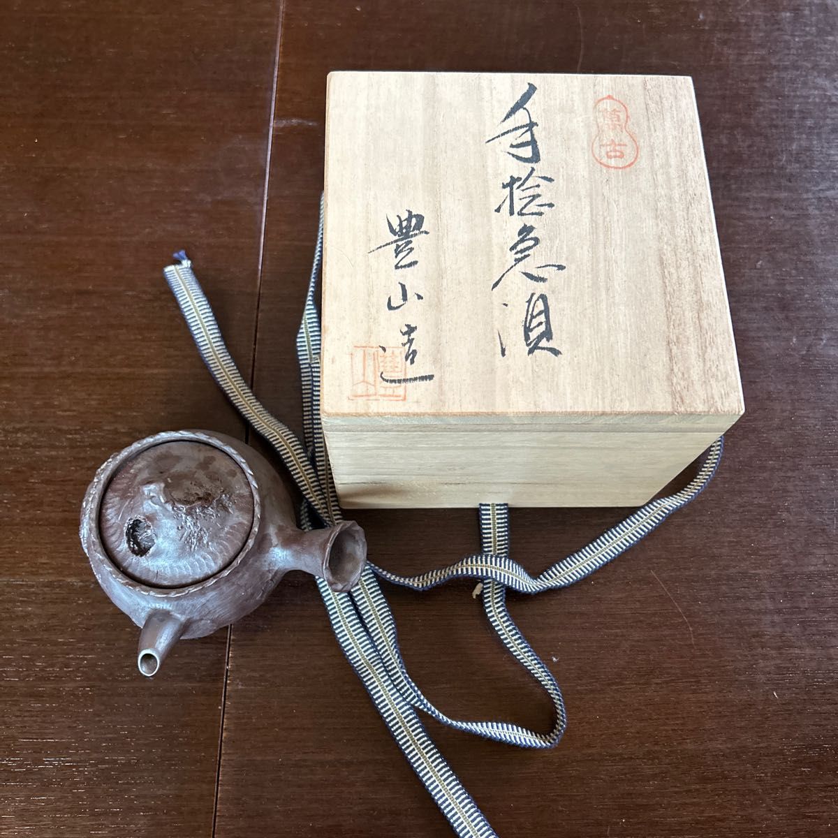 煎茶道具 豊山 萬古焼 急須 万古焼 茶器 萬出 雀の巣 透かし彫刻 煎茶道具 豊山 萬古焼 急須 万古焼 茶器 萬出 雀の巣 透かし彫刻