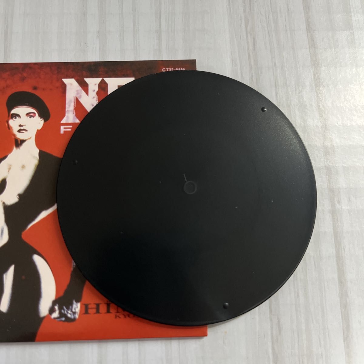 氷室京介 レコードコースター アルバムジャケット 氷室京介 レコードコースター【“B”ORDERLESS】PJB公式グッズ