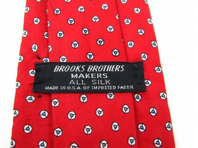 ☆日本の職人技☆ brooks brothers made in usa makers ネクタイ