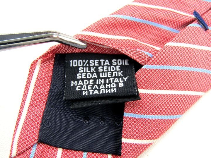  Hugo Boss stripe pattern high class silk Italy brand necktie men's pink HUGO BOSS Germany high class gentleman clothes brand 