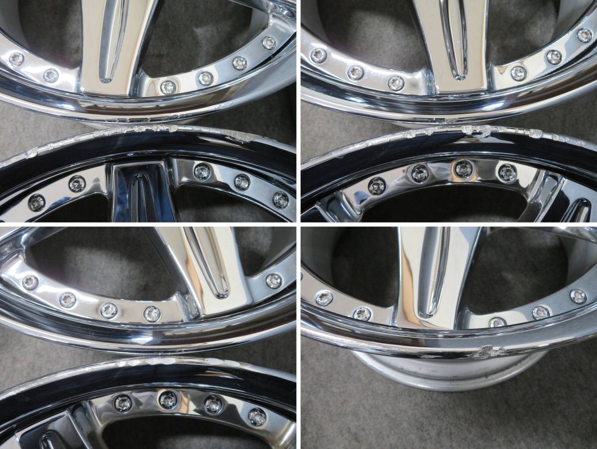 WORK LS406PR 19×8.5J+30 19×9.5J+38 5H/114.3 4本 ※日本製