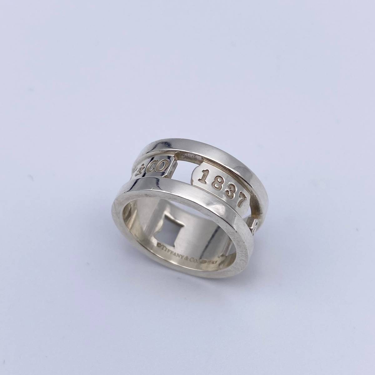 ☆超目玉】 1837 エレメントリング TIFFANY&Co. SV925 シルバー