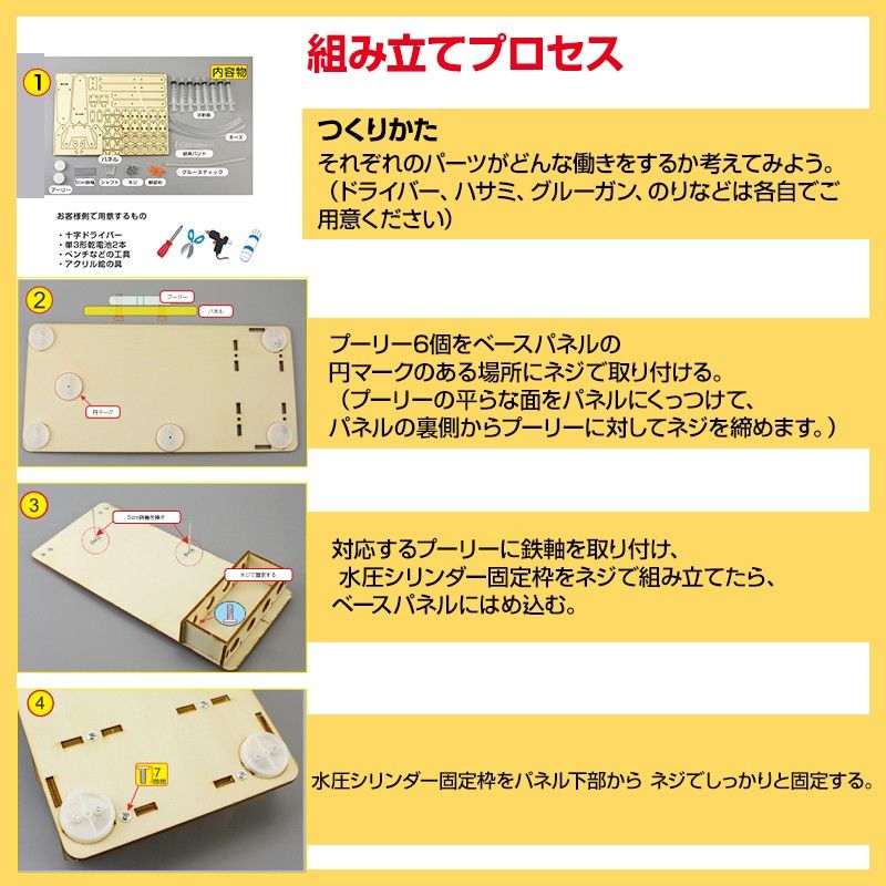 水圧式 ロボットアーム 工作キット 科学 小学生 子供 おもちゃ 圧力 ロボットハンド 自由研究 夏休み 冬休み 理科 科学