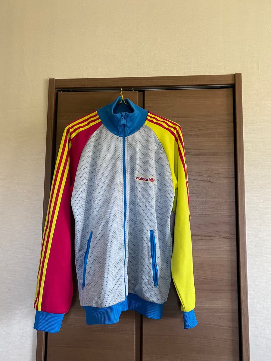希少カラー)adidas ジャージ マルチカラー|PayPayフリマ