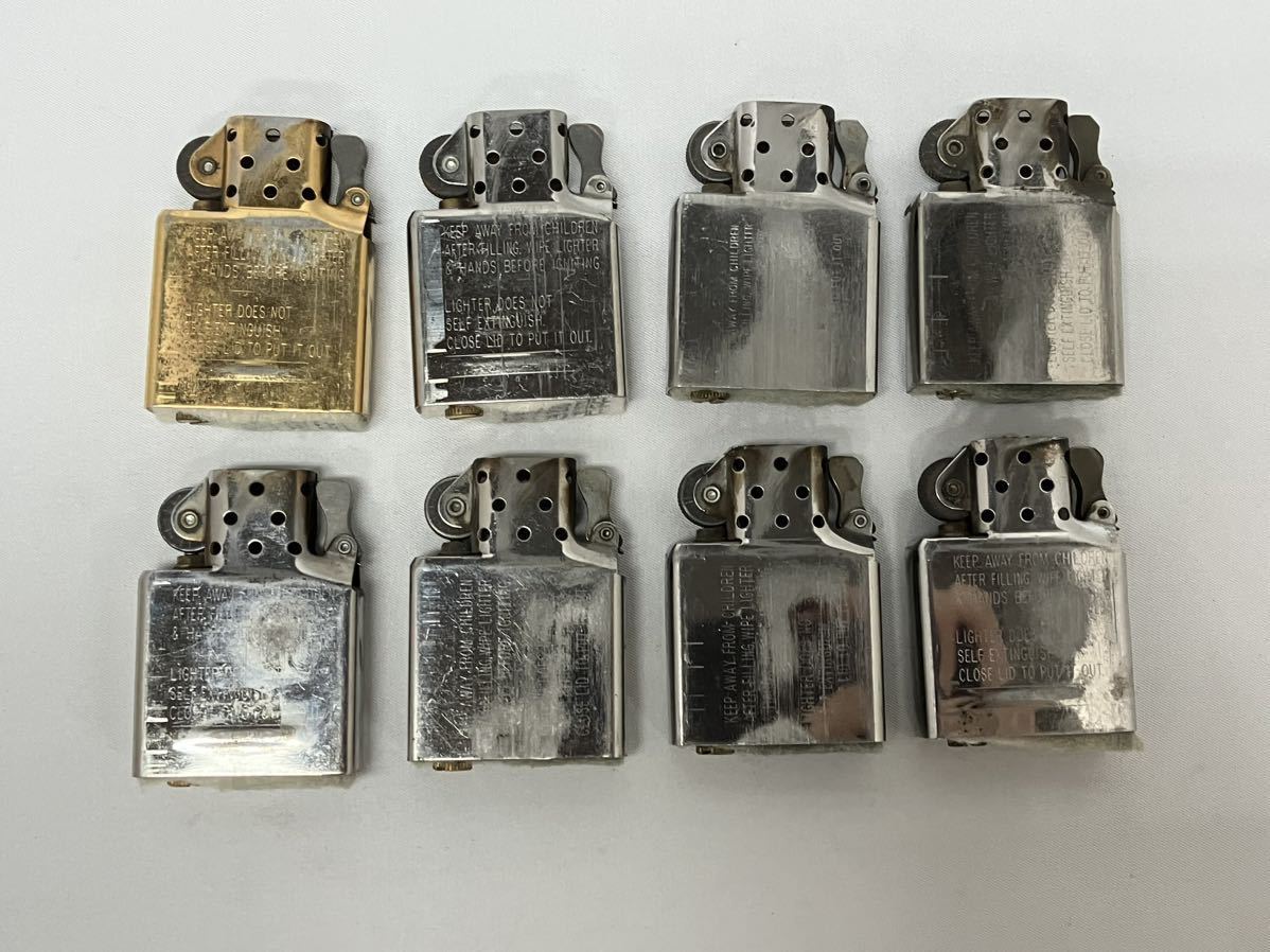 □まとめ売り ジャンク 着火未確認□ ZIPPO ジッポー 8点セット □まとめ売り ジャンク 着火未確認□ ZIPPO ジッポー 8点セット