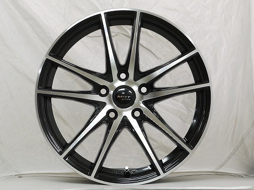 新品 17インチ Z05-BP 5穴100 タイヤ付4本SET 215/45R17 プリウス カローラスポーツ カローラツーリング (W2255-1)_画像2