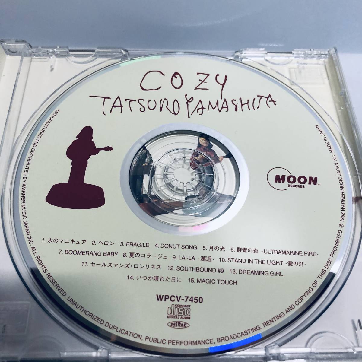 【CD】帯付き 山下達郎 COZY/WPCV-7450/初回/ペーパーフィギュア付 ※ネコポス全国一律送料260円_画像5