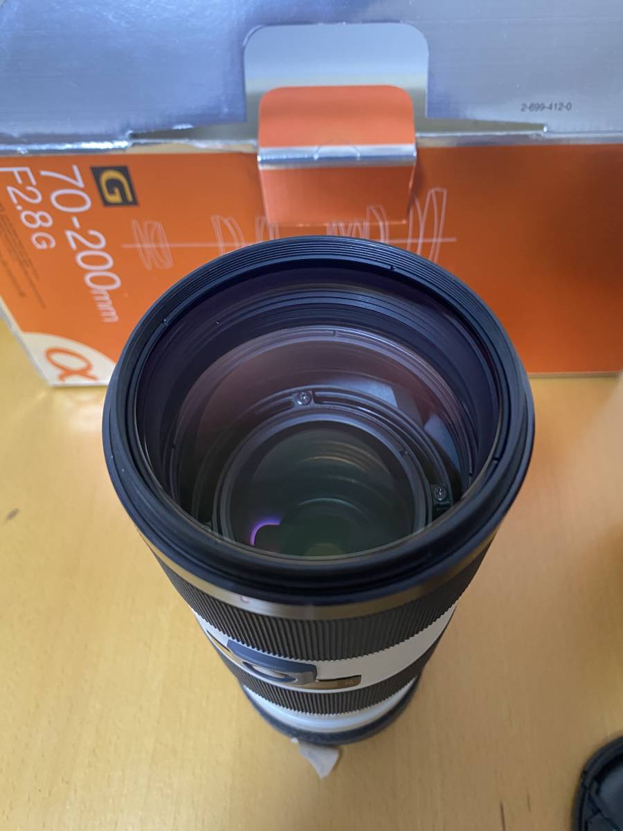 新品未使用展示品 SONY ソニー 70-200mm F2.8 G SAL70200G 保証有り