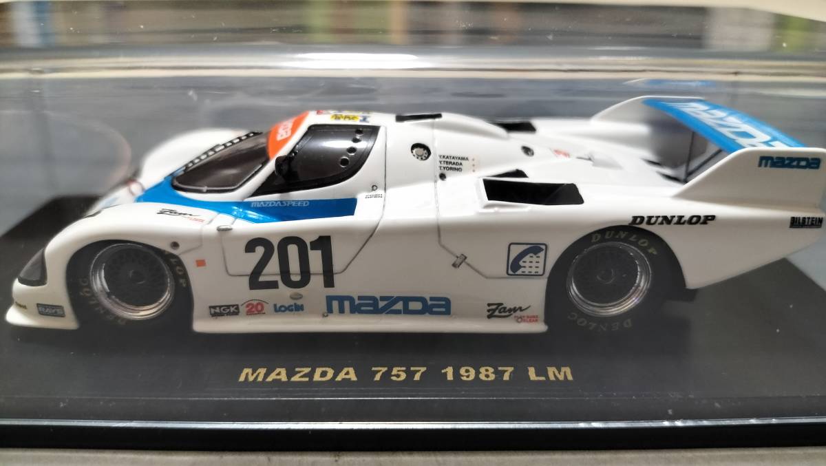 Amazon | 箱破れ有 国際貿易 特注 1/43 MAZDA 757 ルマン 1986