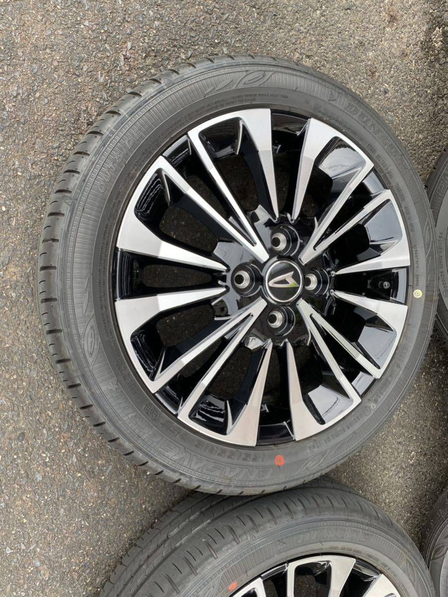タントカスタムLA650S純正ホイール+タイヤ4本 165/55R15 2023年5月