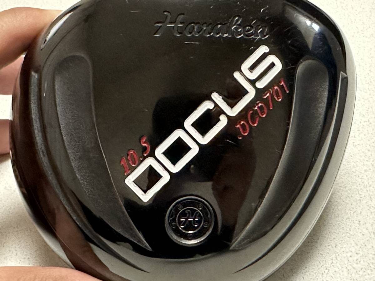 美品 HARAKEN DOCUS ドゥーカス DCD701 10.5° ヘッドのみ 人気のDOCUS