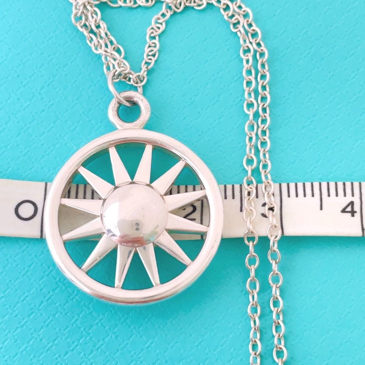 希少TIFFANY&Co ティファニー太陽ネックレス&オープンアトラス 希少TIFFANY&Co ティファニー太陽ネックレス&オープンアトラス