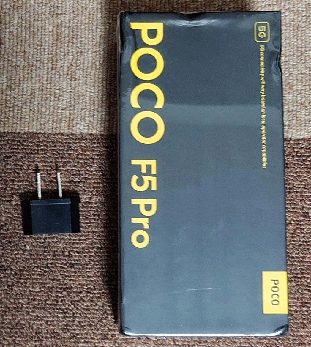 送料無料・新品未開封】POCO F5 Pro RAM 12GB ROM 512GB グローバル版