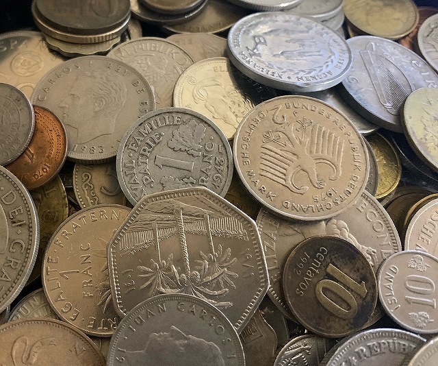 外国コイン まとめて おまとめ 貨幣 2キロ ②の画像6