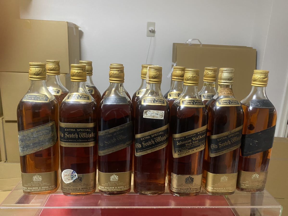 黒ラベル 古酒 未開栓 13本セット Johnnie Walker ジョニーウォーカー