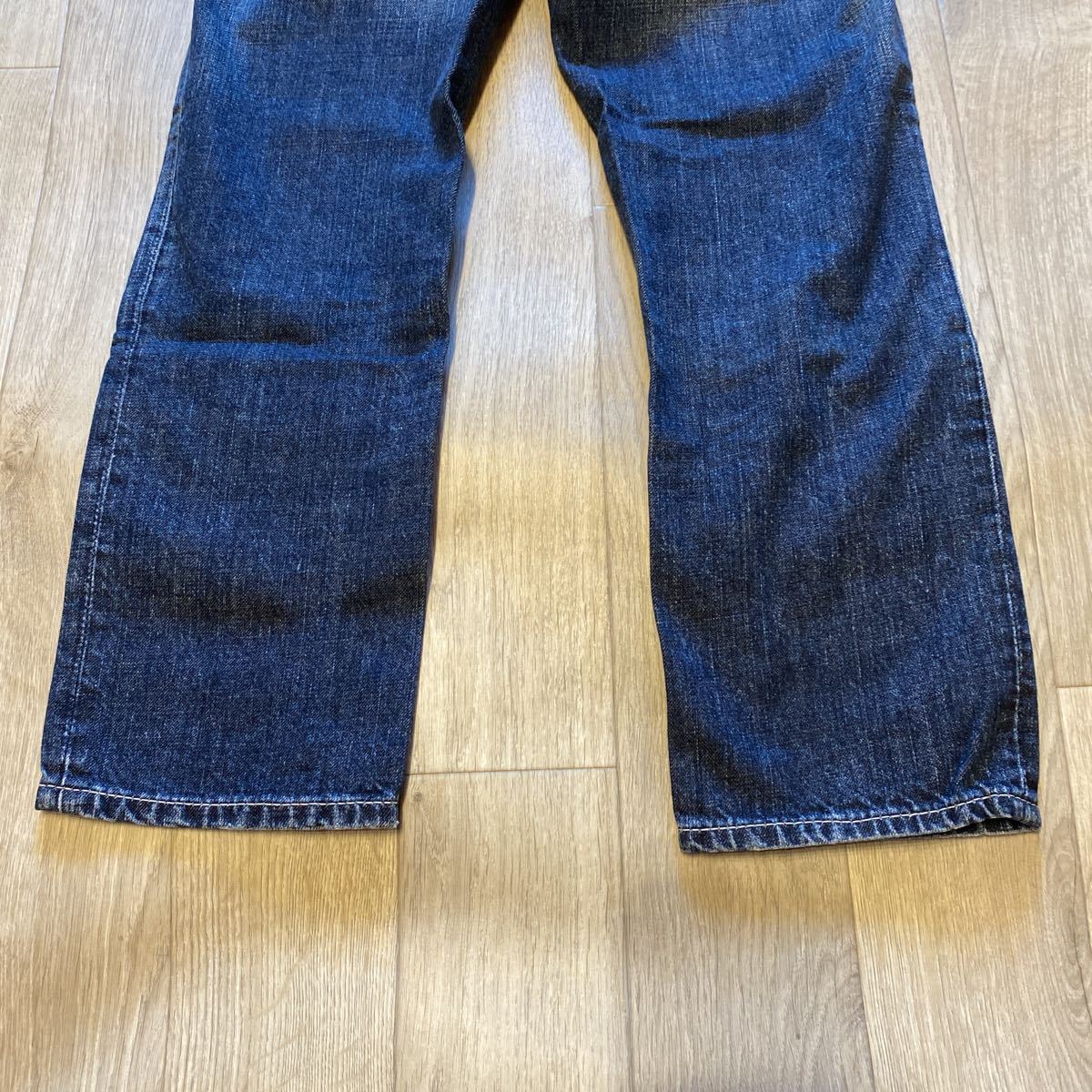  free shipping old clothes jeans [ Levi's | cropped pants W27×L?]