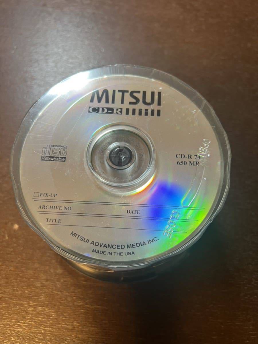 年末のプロモーション特価！ 三井 MITSUI 新品未開封品 50枚 CD-R CD-R