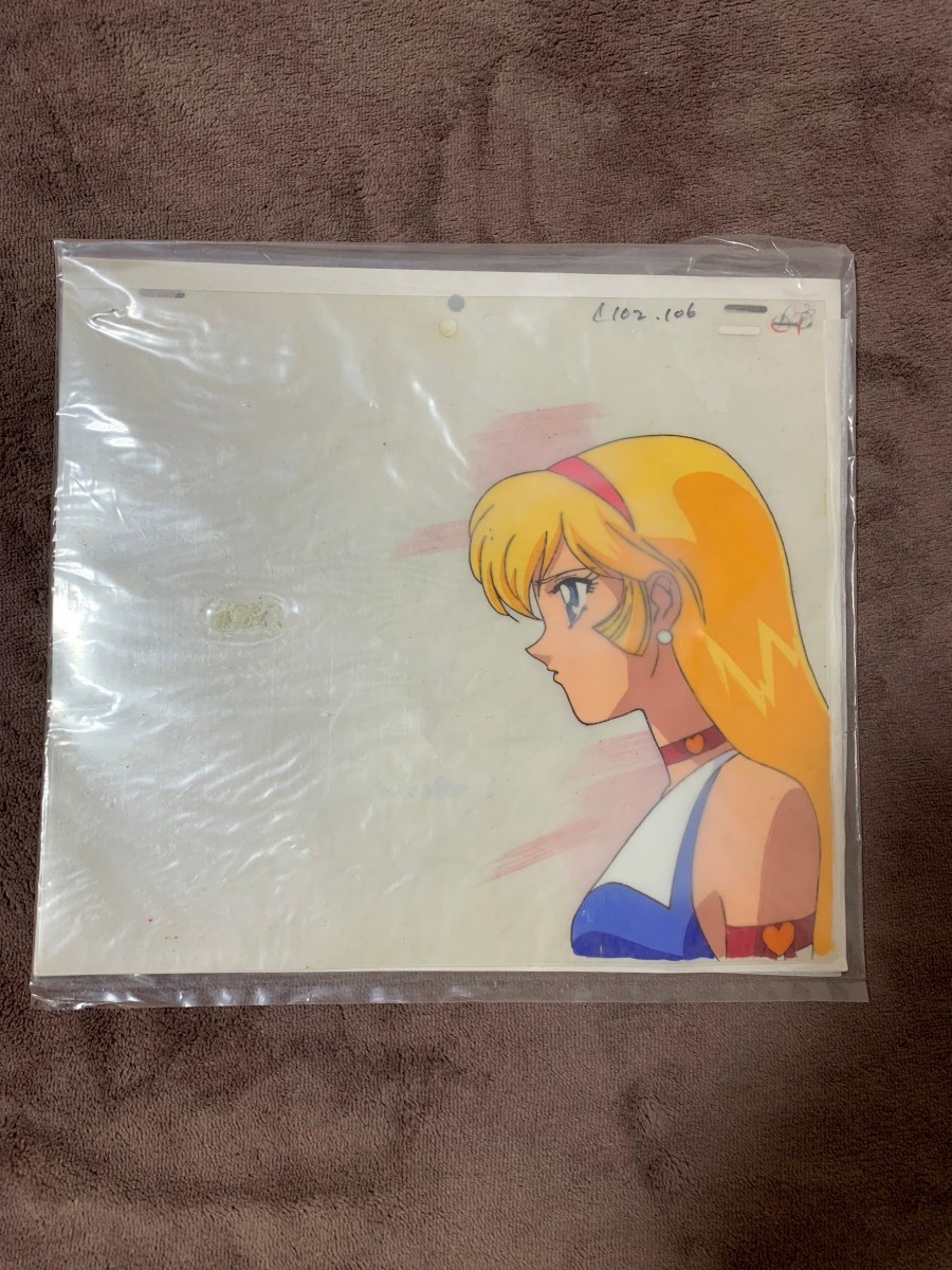 キューティーハニー セル画 4 ♯ 原画 イラスト アンティーク キューティーハニー セル画 4 ♯ 原画 イラスト アンティーク