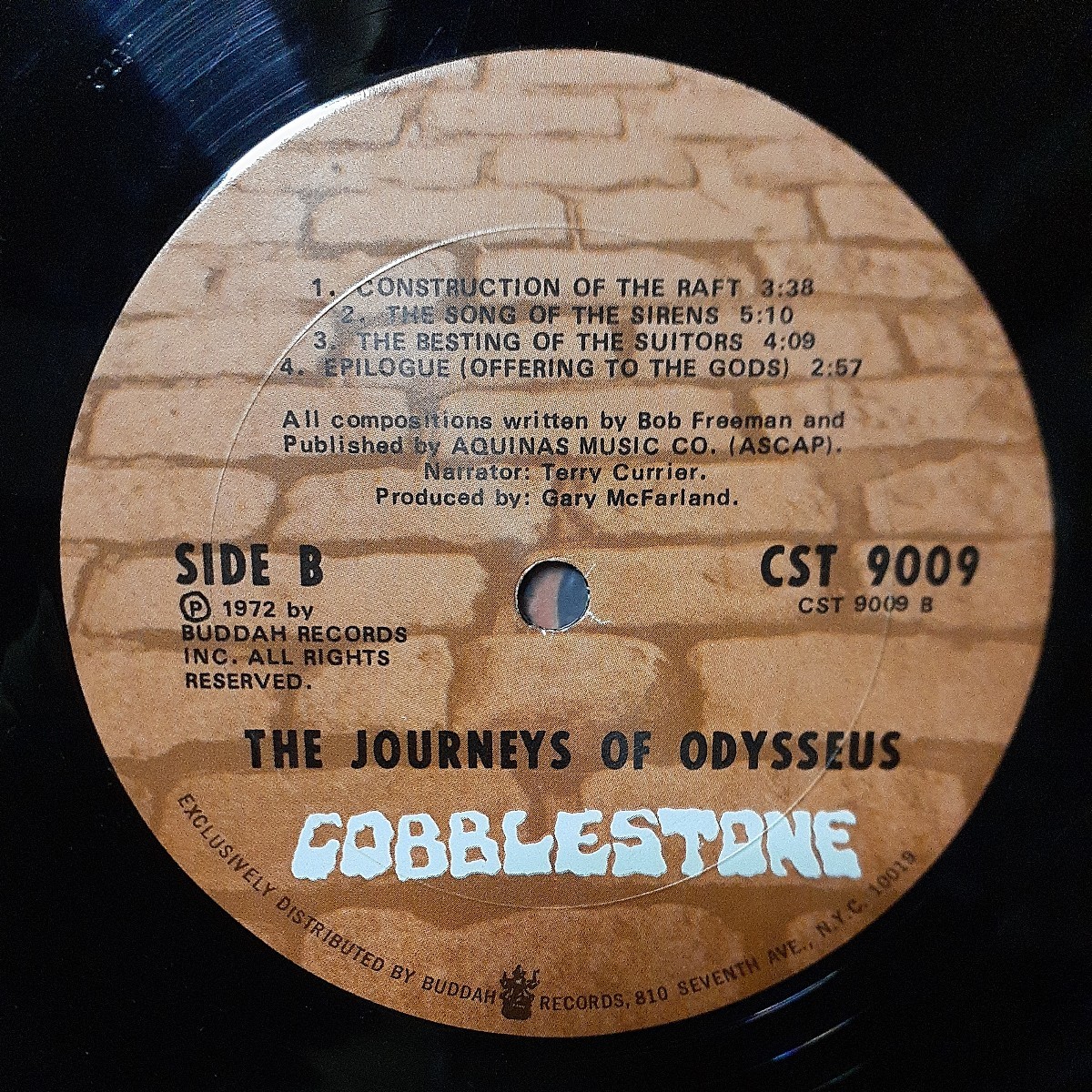 BOB FREEDMAN / THE JOURNEYS OF ODYSSEUS /LP/GARY McFARLAND,JEROME RICHARDSON, HUBERT LAWS,スピリチュアル・ジャズ_画像3