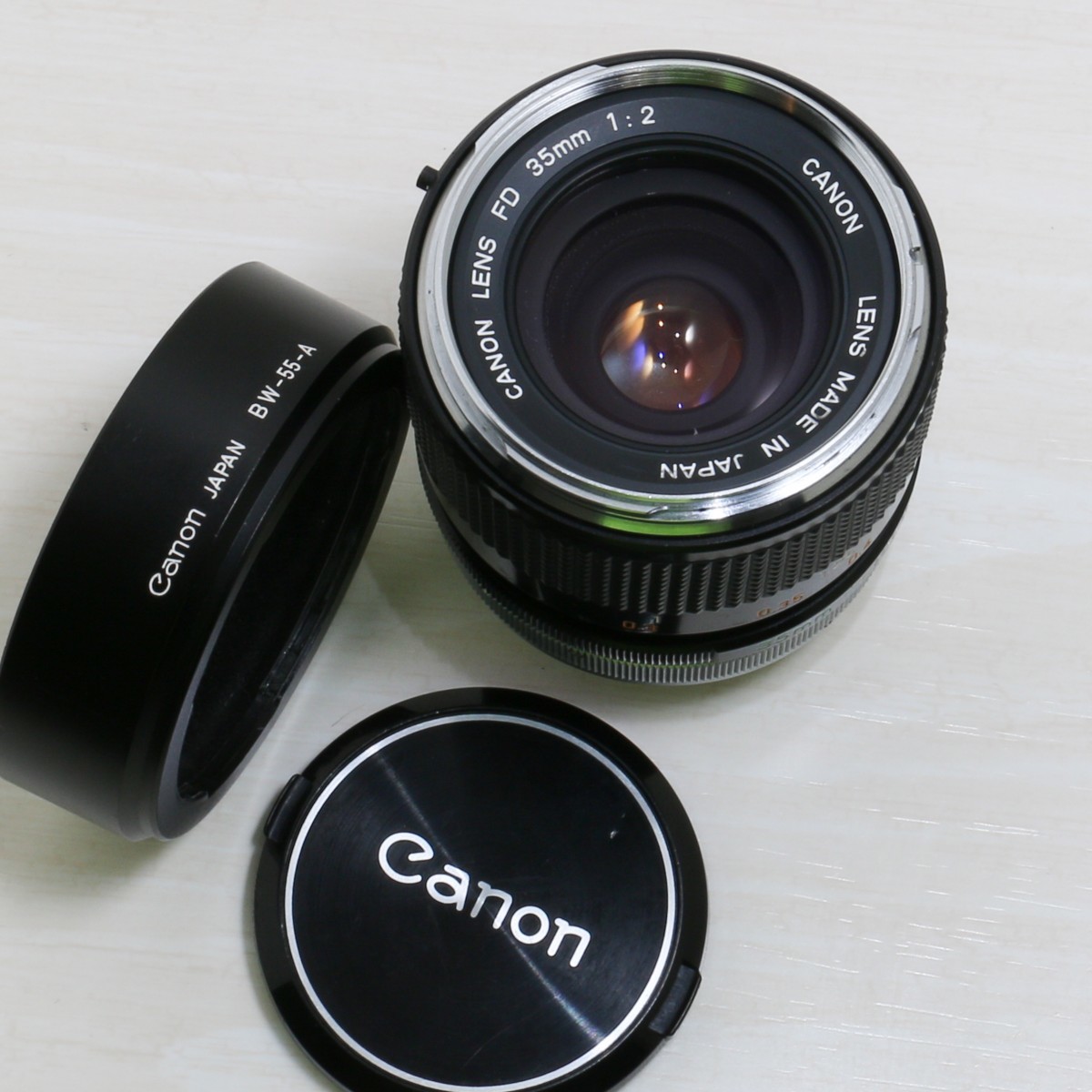 Canon FD 35㎜ F2(凹レンズ)-