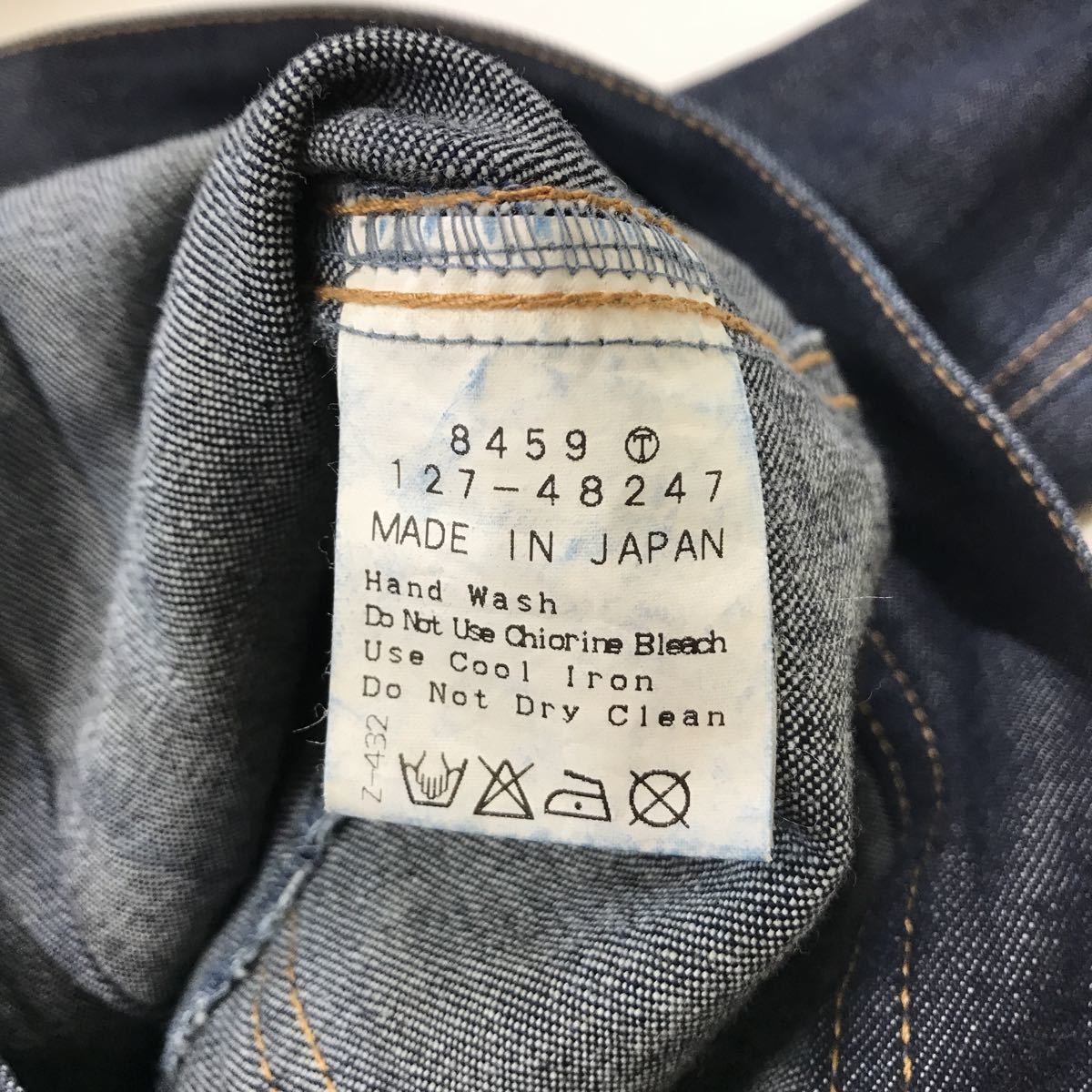 ● 美品　INDIVI インディヴィ　デニムジャケット　ジージャン　Gジャン　ストレッチデニム　日本製　38 Mサイズ　25-22a_画像6