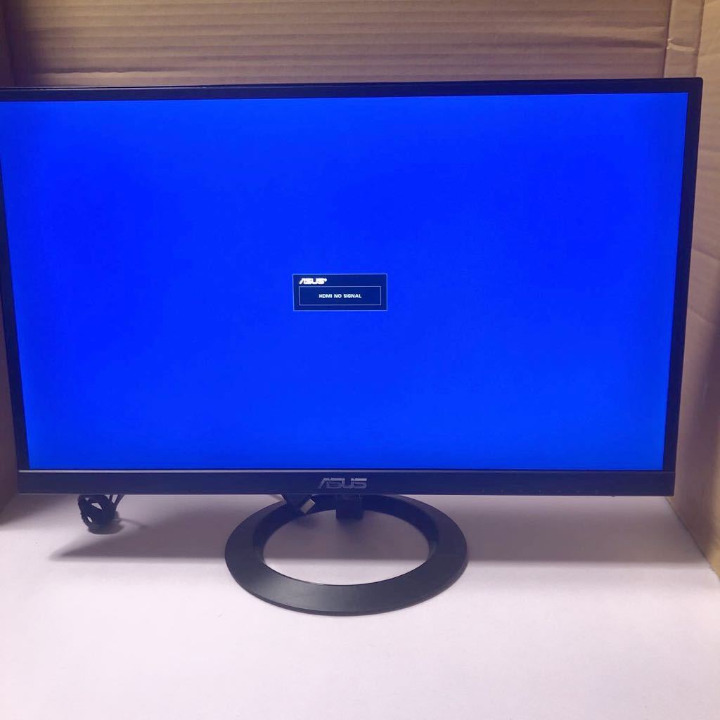 中古良品ASUS モニター VZ239HR 液晶23インチ IPS 薄さウルトラスリム ブルーライト軽減 フリッカーフリー HDMI,D-sub スピーカー 動作品_画像3