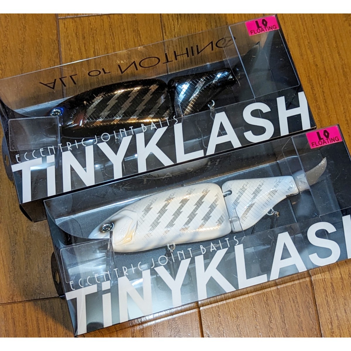 ELECTRIC×DRT TINY KLASH VOLT WHITE BLACK 2本セット ルアー用品