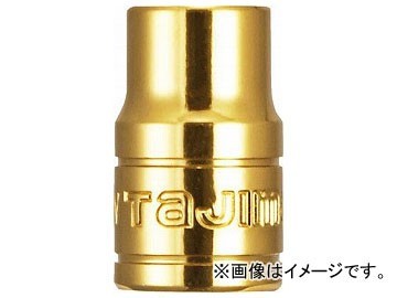 タジマ ソケットアダプター3分用ショート 9mm 6角 TSKA3S-9-6K(8134952)_画像1