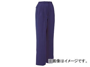 ミドリ安全 女子スラックス ネイビー 11号 L567-SITA-11(7946309)_画像1