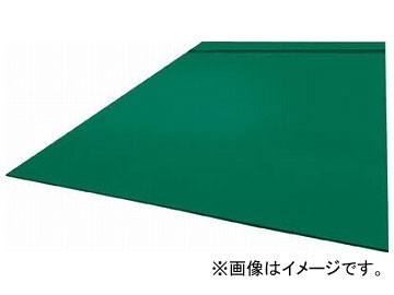 トラスコ中山 作業台用ビニールマット 1500×750×2 グリーン EMD-1500(4550935)