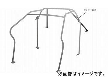 オクヤマ ロールバー 709 421 0 スチール ダッシュボード逃げ 6P No.5 2名 マツダ デミオ DE5FS 5ドア ノーマルルーフ_画像1