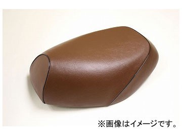 2輪 グロンドマン 国産シートカバー 茶/黒パイピング(張替) 品番:GH19HC60P10 JAN:4571470271741 ホンダ ディオ(AF62)