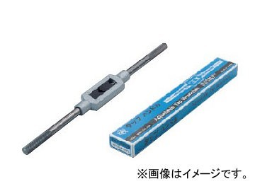 ライト精機 タップハンドル 鉄製 パック品 呼び：5(#00) 全長（mm）：95 JAN：4990052046131_画像1