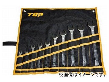 TOP ラチェットコンビセット CW-10000S(4957571) 入数:1セット(10本)