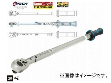 HAZET 高精度プリセット型トルクレンチ 6145-1CT(7626398)