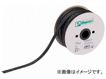 日本産】 パンドウイット ネットチュ-ブ 難燃性タイプ 黒 SE75PFR-CR0
