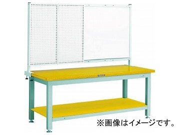 翌日発送可能】 トラスコ中山 STW型作業台 1200×750×H740 前パネル付
