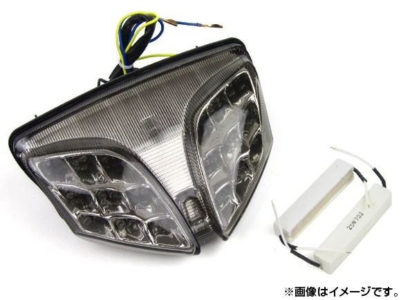 LEDテールランプ スズキ GSXR600 2008年 スモーク AP-BP-200-SM 2輪_画像1