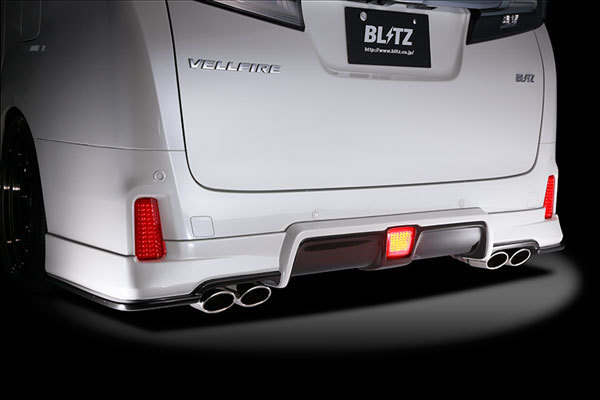 ブリッツ/BLITZ エアロスピードRコンセプト リアディフューザー 未塗装 60195 トヨタ ヴェルファイア_画像1