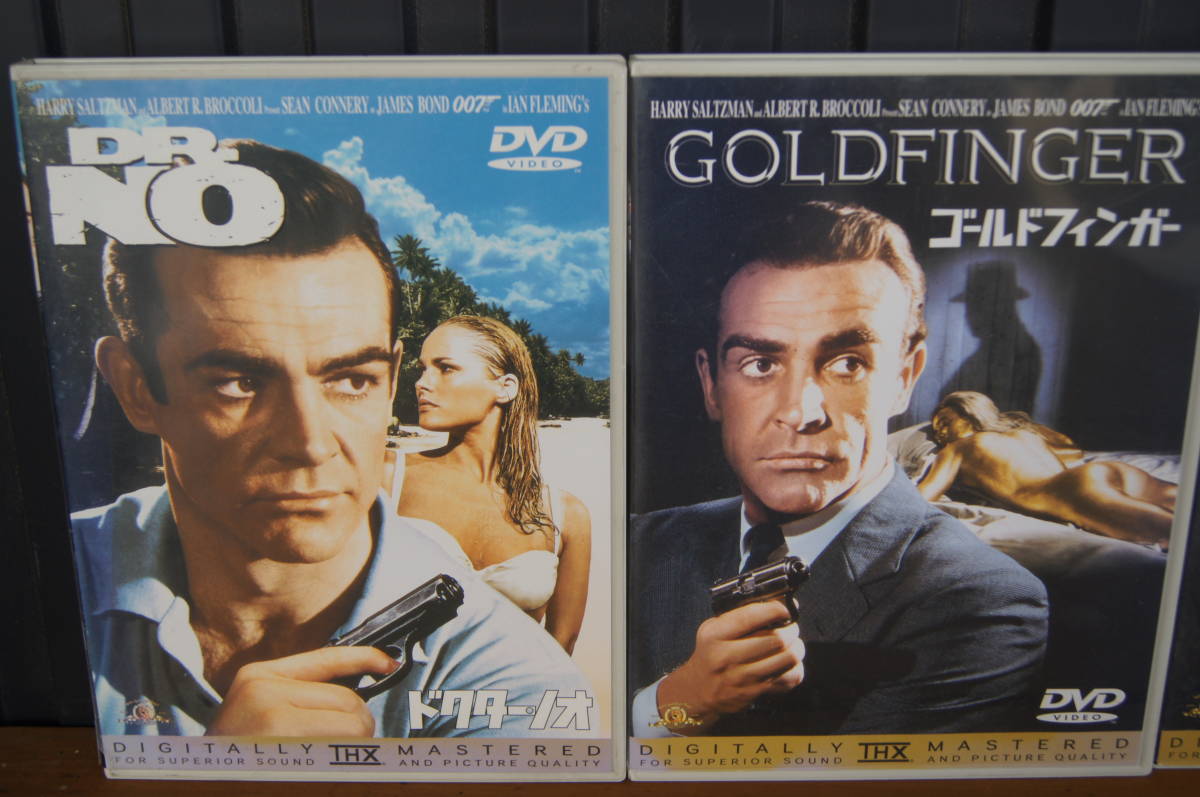 【R】A1◆ 最終出品！◆ 007 ジェームズ・ボンド 6作品 まとめ売り DVD ※動作未確認の画像2