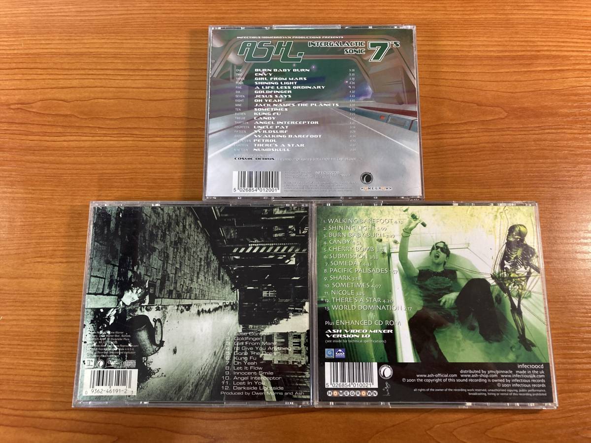 W6598 アッシュ (Ash) CD アルバム 3枚セット