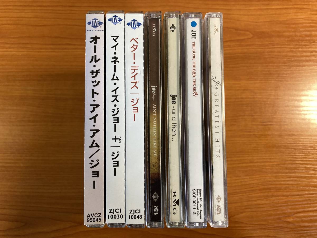 W6747 ジョー (Joe Thomas) CD アルバム 7枚セット