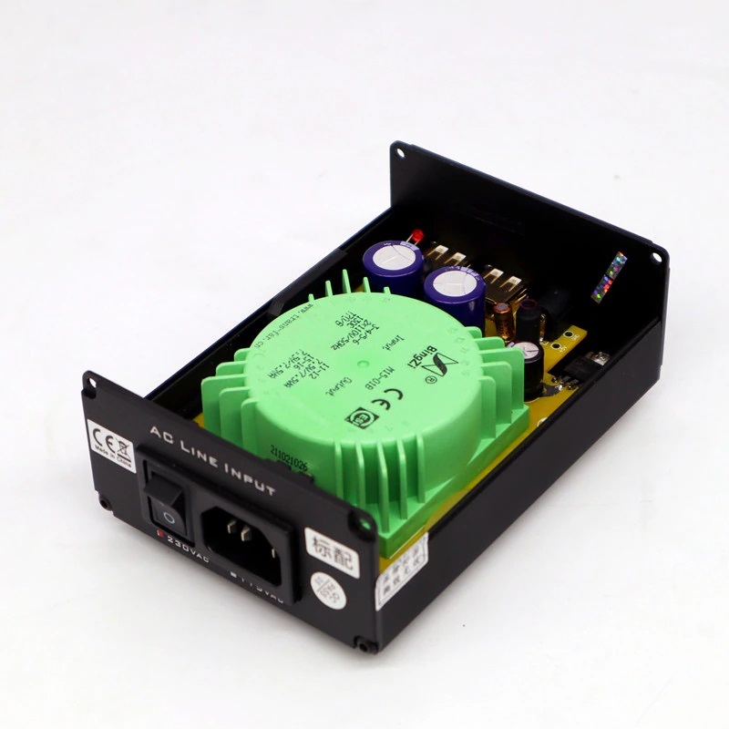 5V 3A 15W高精度usb端子換装品、高品位リニアUSB電源トロイダル