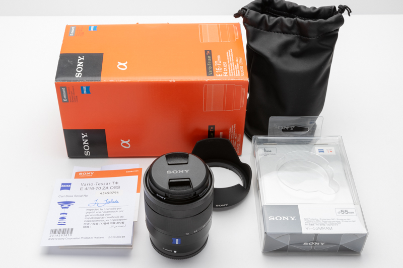 SONY SEL1670Z Vario-Tessar T* E 16-70mm F4 ZA OSS【純正カール